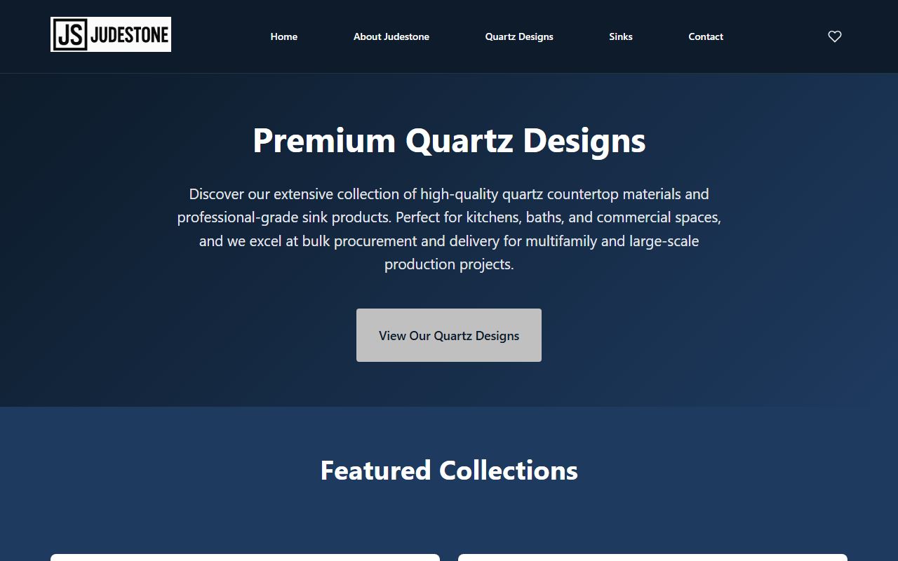 Judestone LLC website homepage